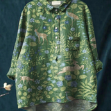 ジョージア | 軽量フローラルTシャツ