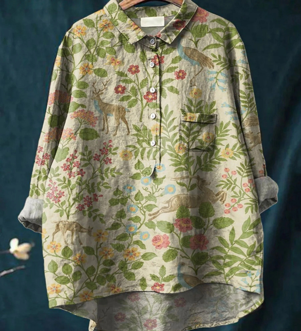 ジョージア | 軽量フローラルTシャツ